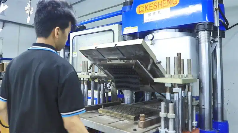 Silicone compression molding for outdoor and sports silicone products
