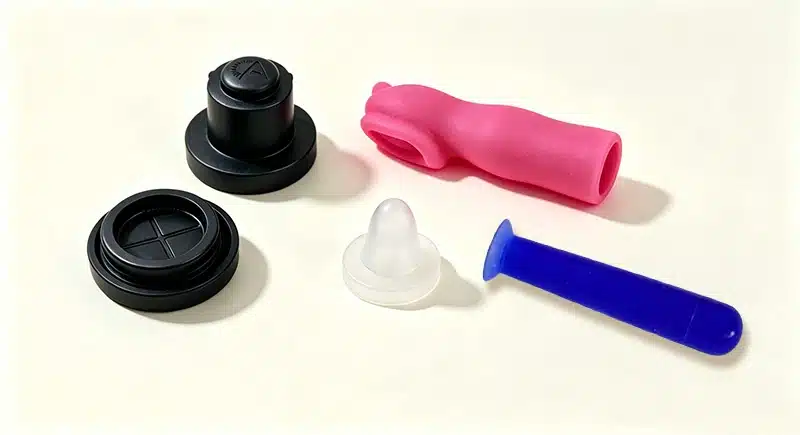 Soft-contact silicone tips for comfort, protection, and user-friendly product design