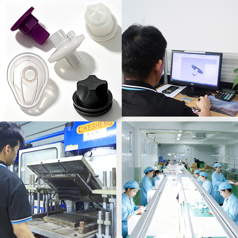 Custom medical silicone components, engineering design, precision molding, and healthcare silicone manufacturing services.