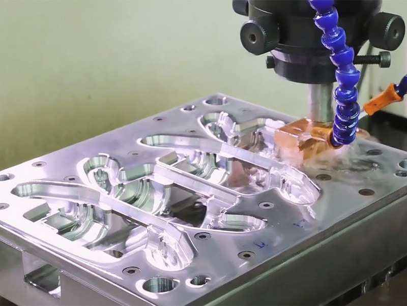 Silicone mold design and CNC tooling for custom silicone parts