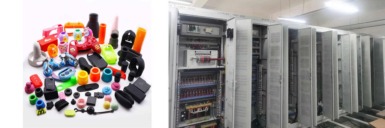 Silicone parts quality testing and inspection process