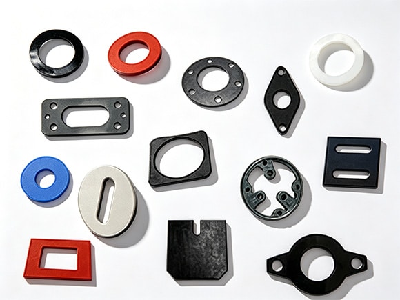 Precision silicone seals, gaskets, and O-rings for industrial machinery and electronic equipment applications.